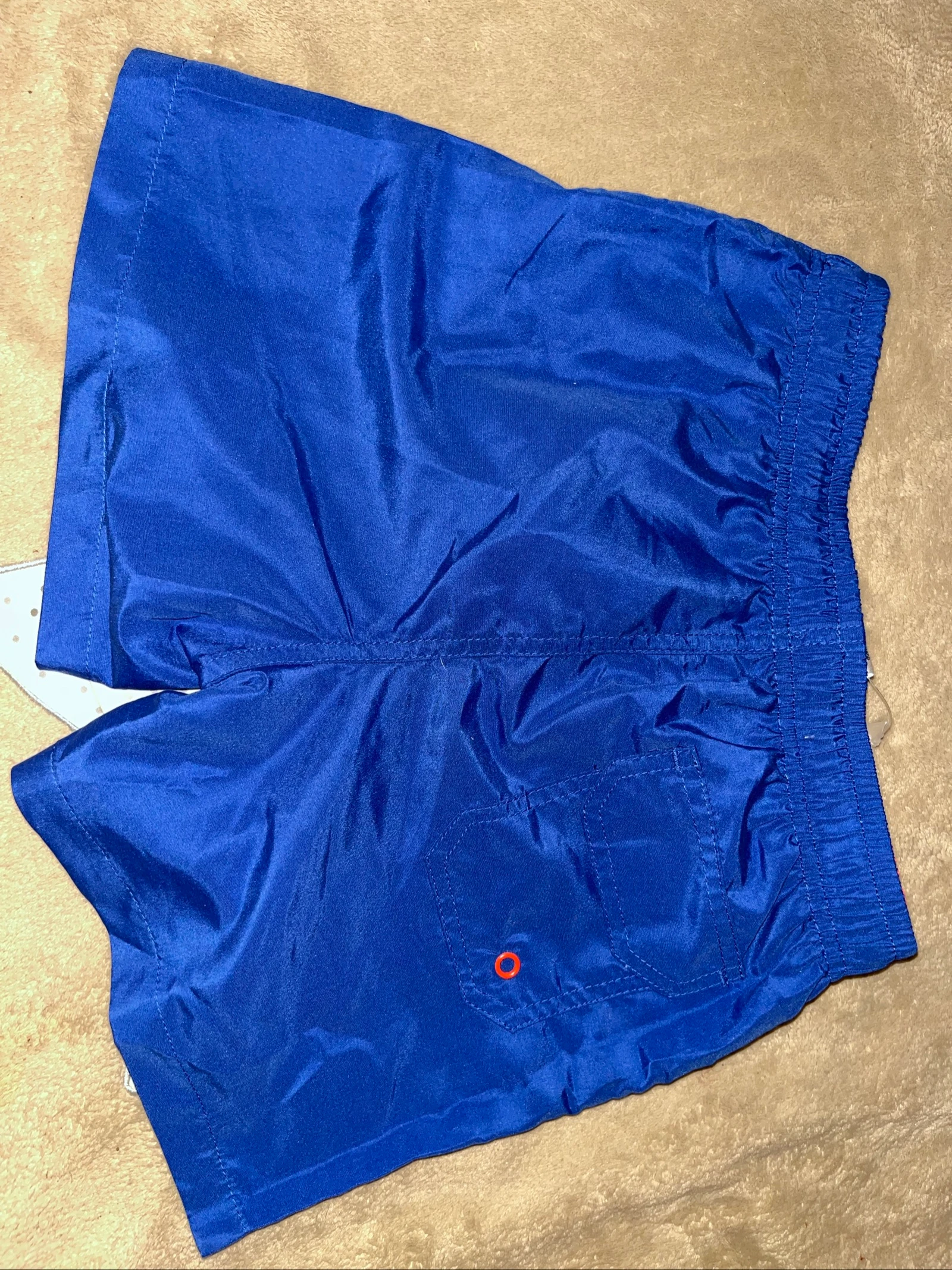 Jongens zwemshort 8 jaar blauw en oranje nieuw – photo 3